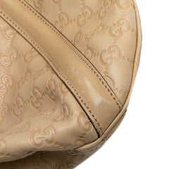 Medium Guccissima Web Britt Satchel