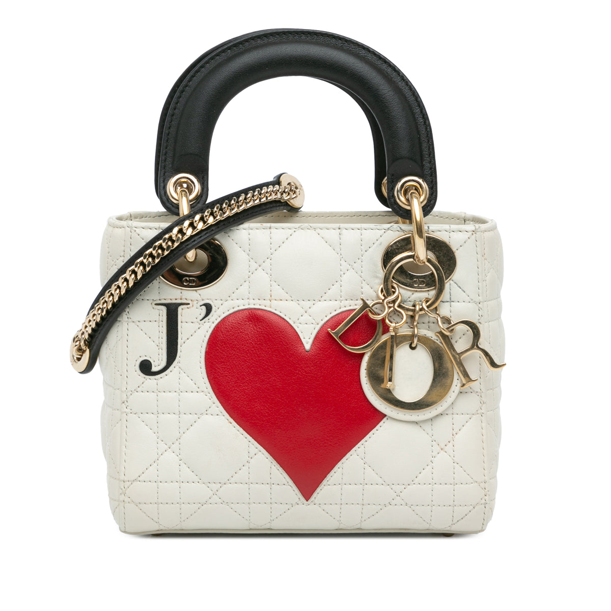 Mini Lambskin Cannage DiorAmour Chinese Valentines Lady Dior