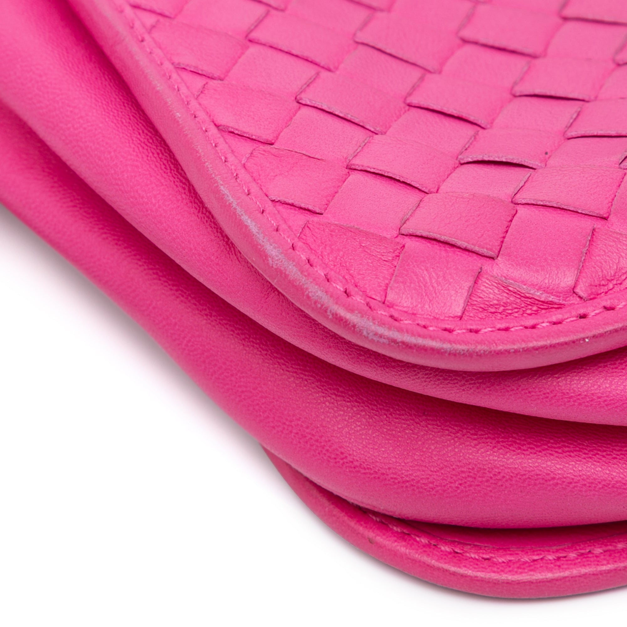 Nappa Intrecciato Flap Crossbody