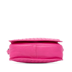 Nappa Intrecciato Flap Crossbody