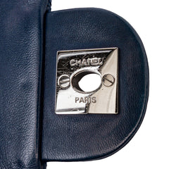 Small Quilted Lambskin Beaded Single Flap