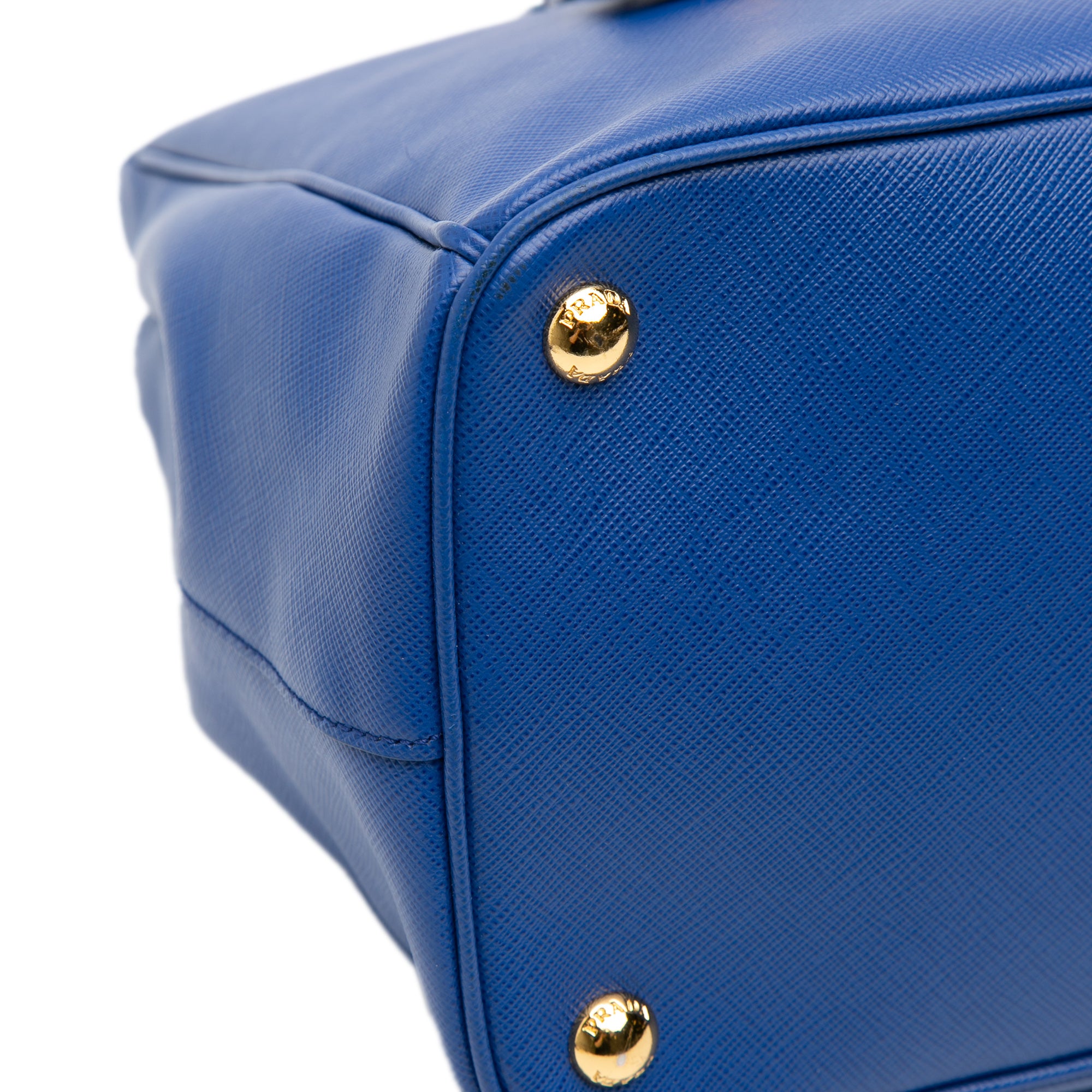 Medium Saffiano Lux Galleria Double Zip Satchel