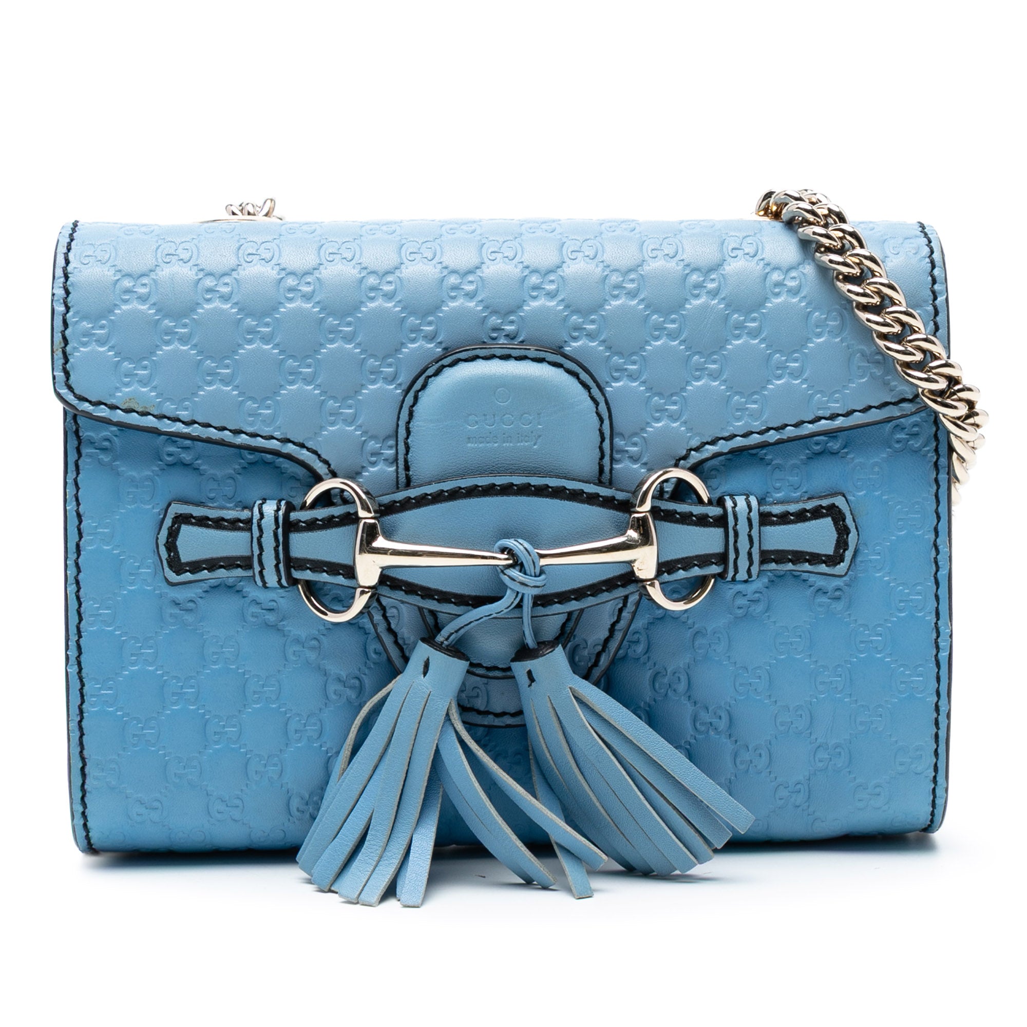 Mini Microguccissima Emily Crossbody