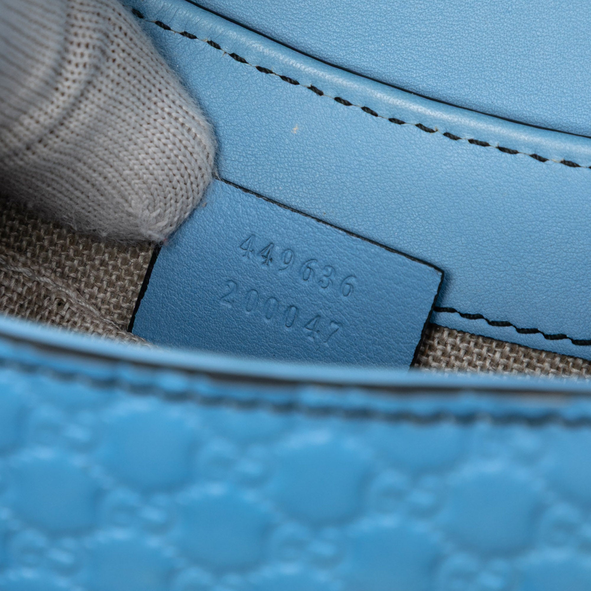 Mini Microguccissima Emily Crossbody