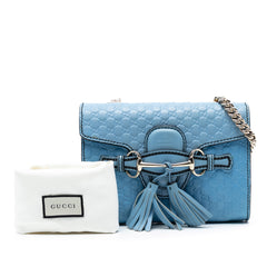 Mini Microguccissima Emily Crossbody