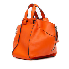 Small Leather Hammock Satchel