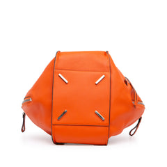 Small Leather Hammock Satchel