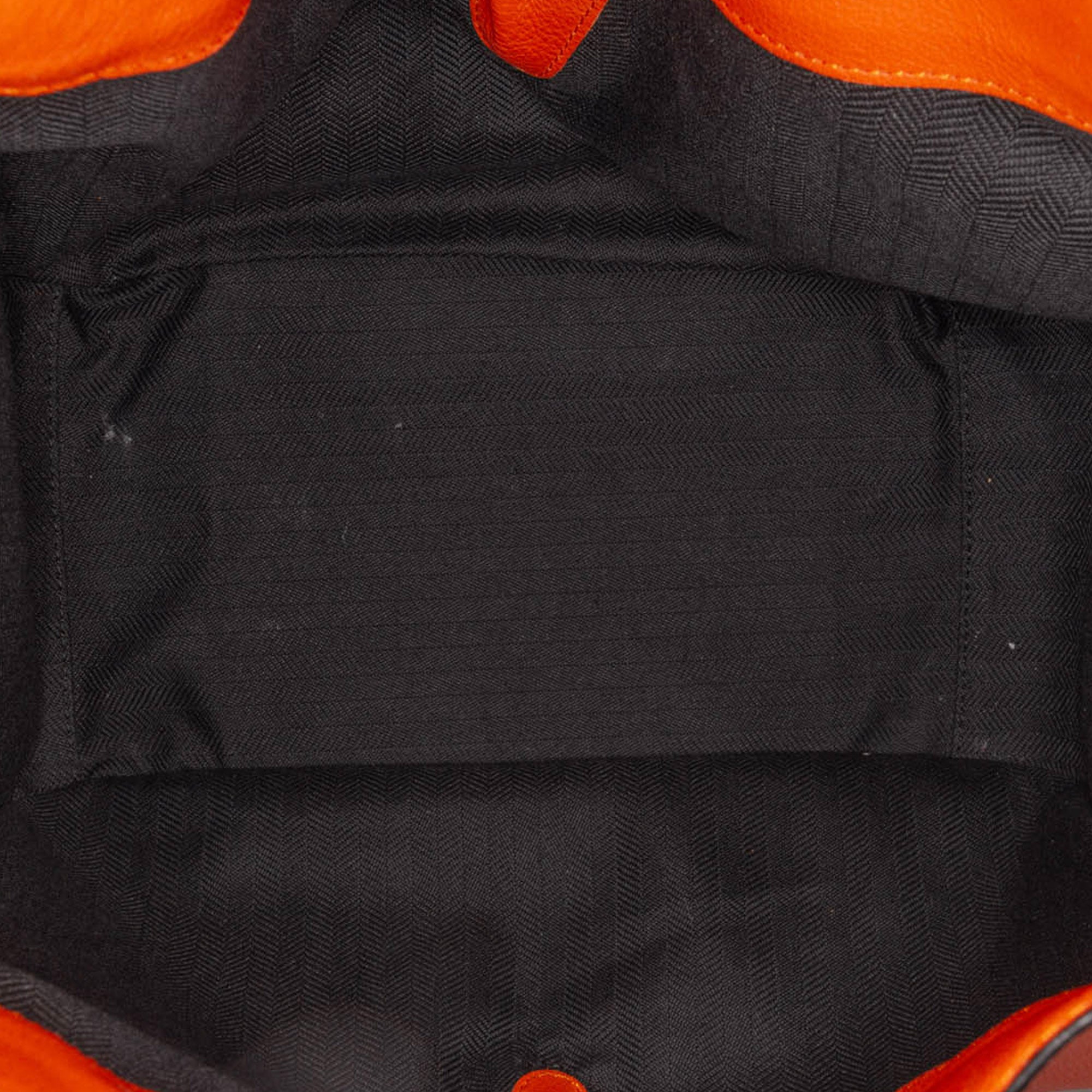 Small Leather Hammock Satchel
