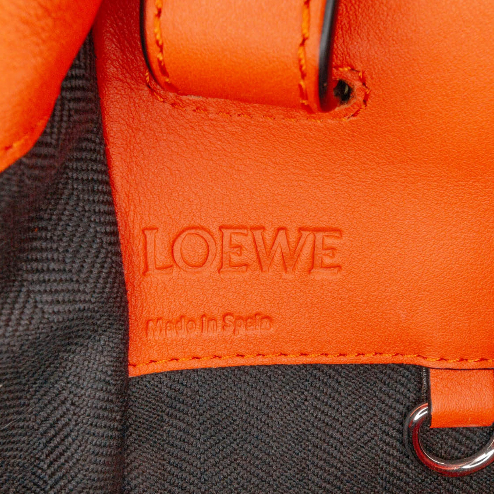 Small Leather Hammock Satchel