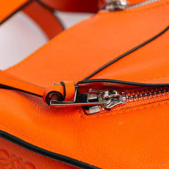 Small Leather Hammock Satchel