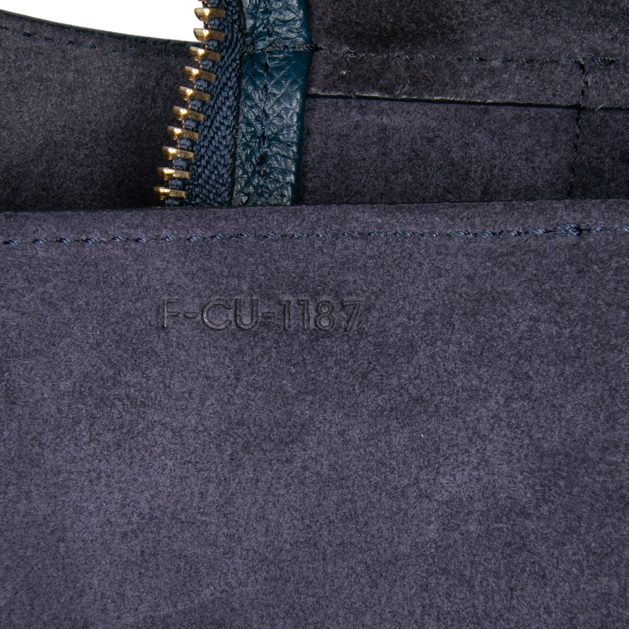 Mini Grained Calfskin Belt Satchel
