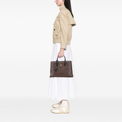 Monogram Flower Tote