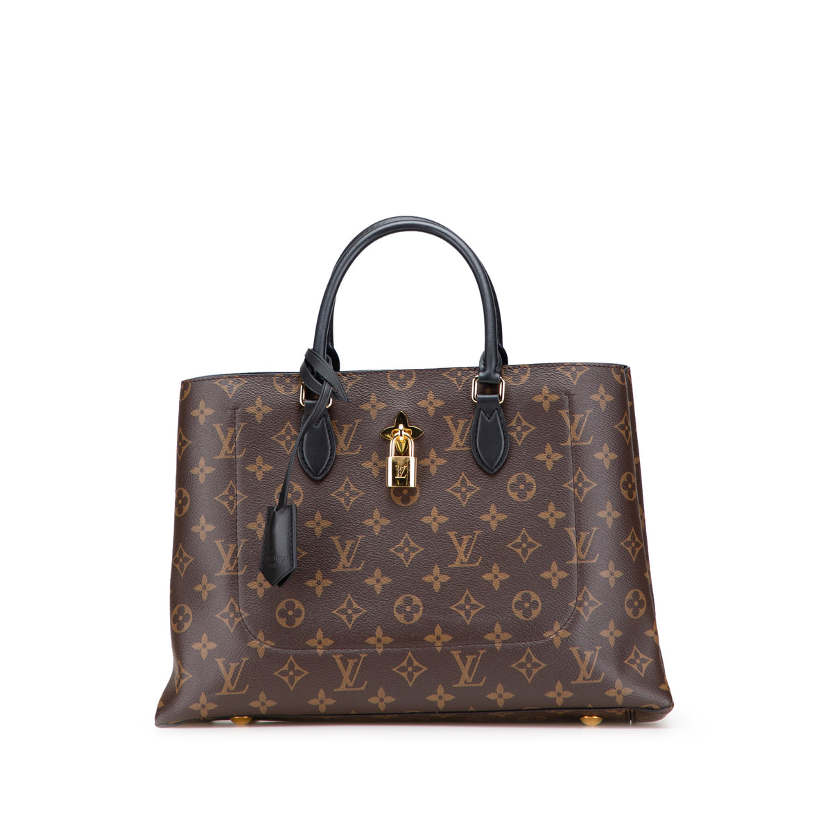 Monogram Flower Tote
