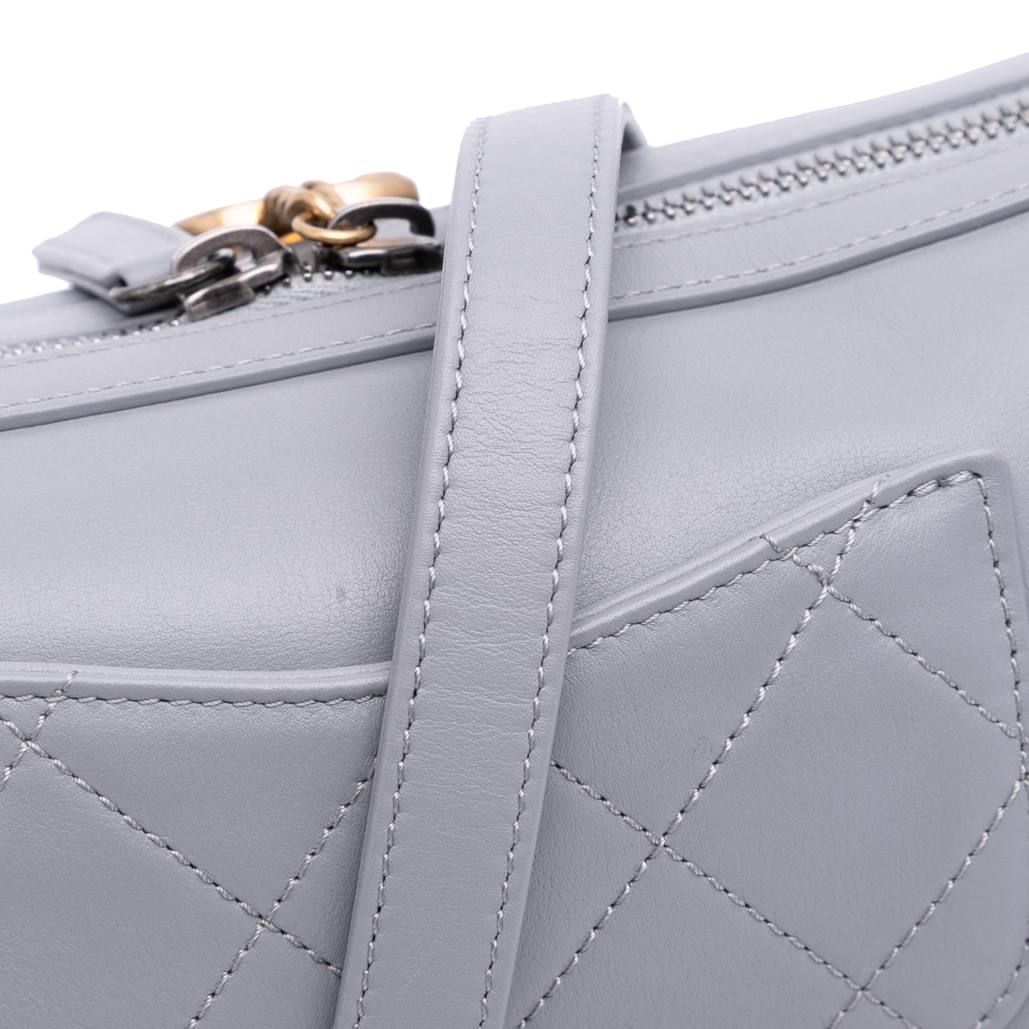 Calfskin Signature Chain 20s Bowling Bag