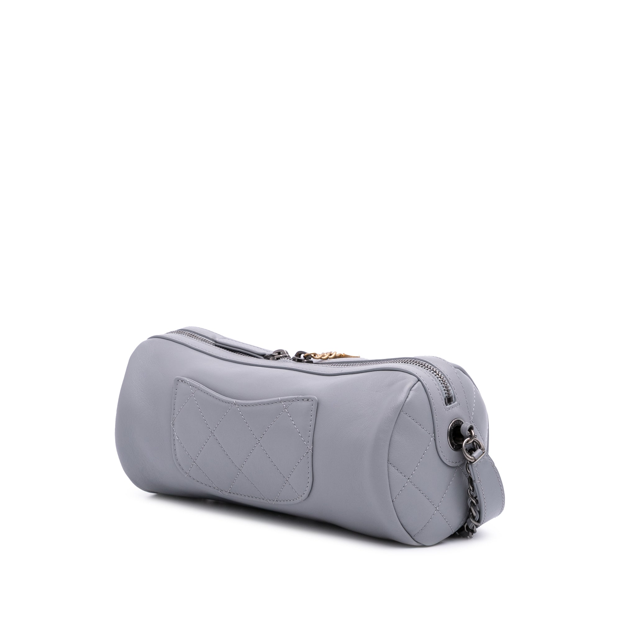 Calfskin Signature Chain 20s Bowling Bag