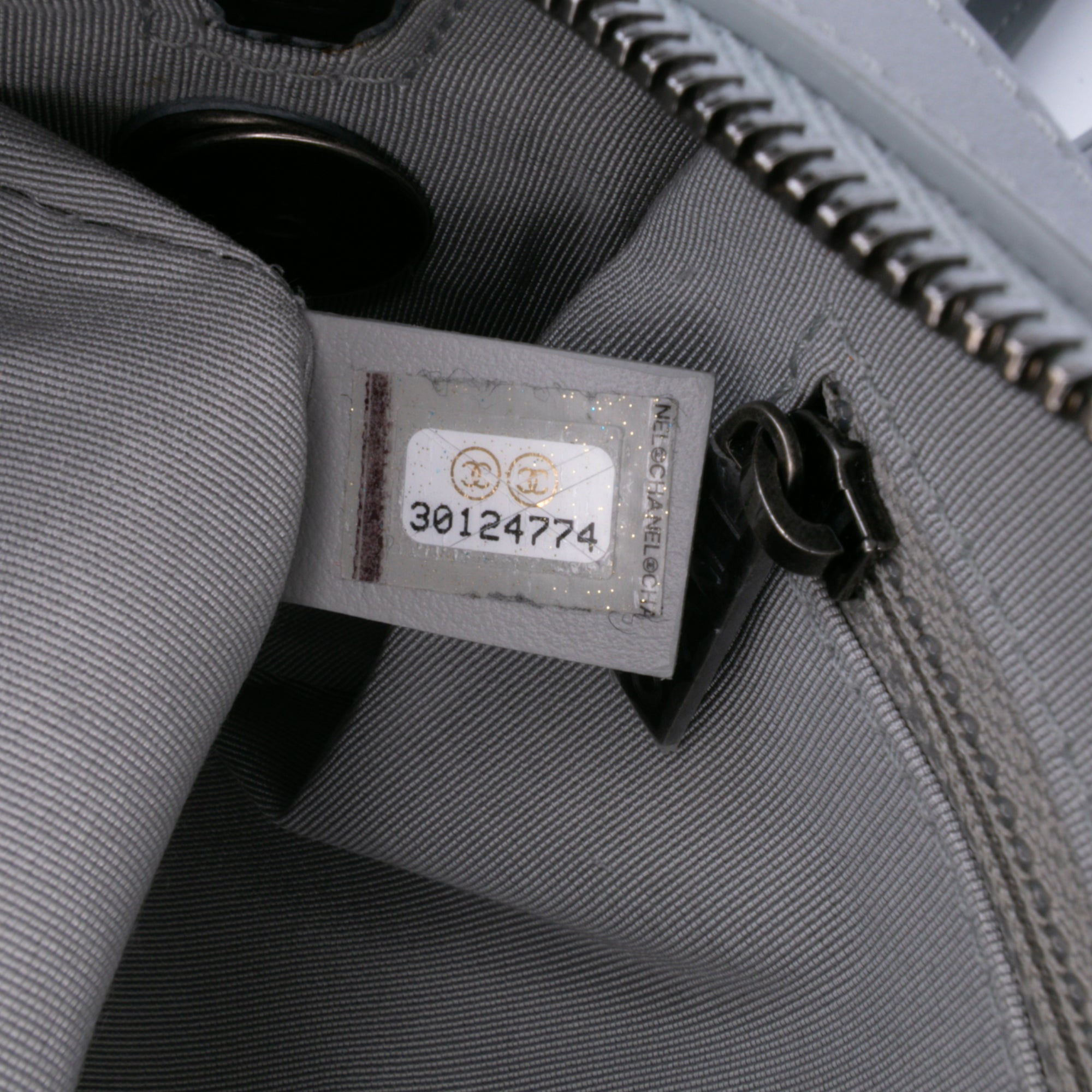 Calfskin Signature Chain 20s Bowling Bag
