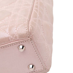 Mini Iridescent Lambskin Cannage Lady Dior