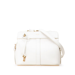 Teen Leather Cabas De France Crossbody