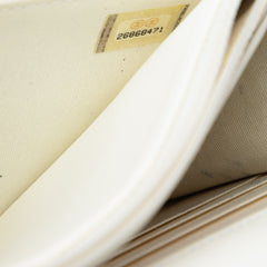 Quilted Caviar Boy Wallet on Chain