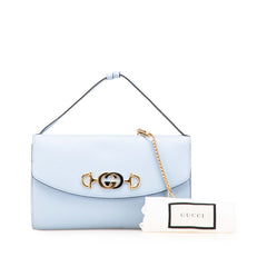 Small Leather Zumi Satchel