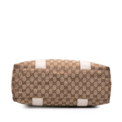 Medium GG Canvas Bamboo Libeccio Tote
