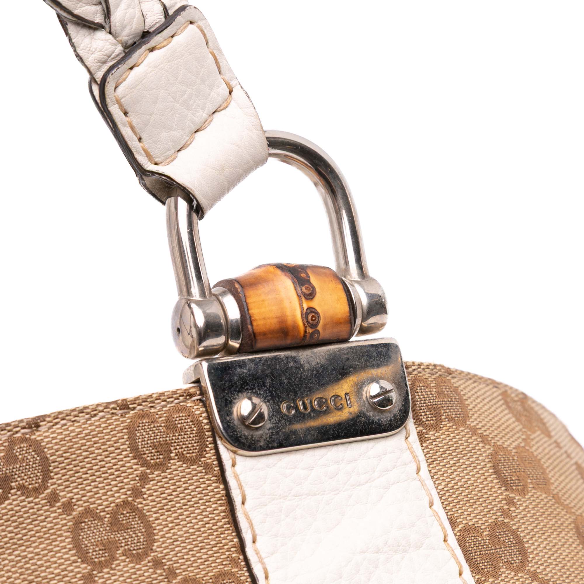 Medium GG Canvas Bamboo Libeccio Tote