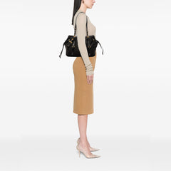 Tessuto Canapa Logo Tote