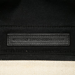 Canvas Navy Cabas Tote S