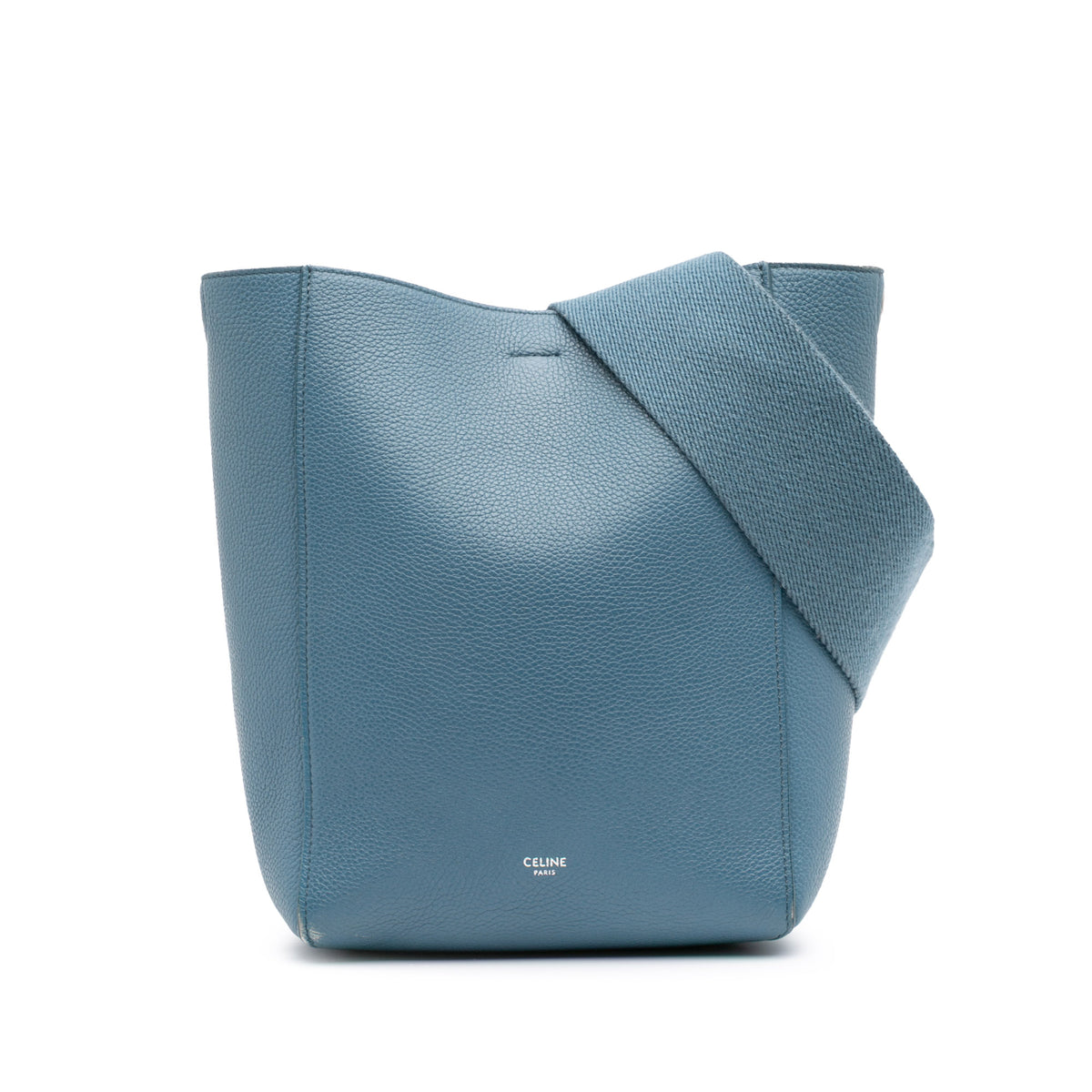 Small Soft Grained Calfskin Seau Sangle Bucket Bag