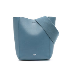 Small Soft Grained Calfskin Seau Sangle Bucket Bag