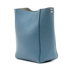 Small Soft Grained Calfskin Seau Sangle Bucket Bag