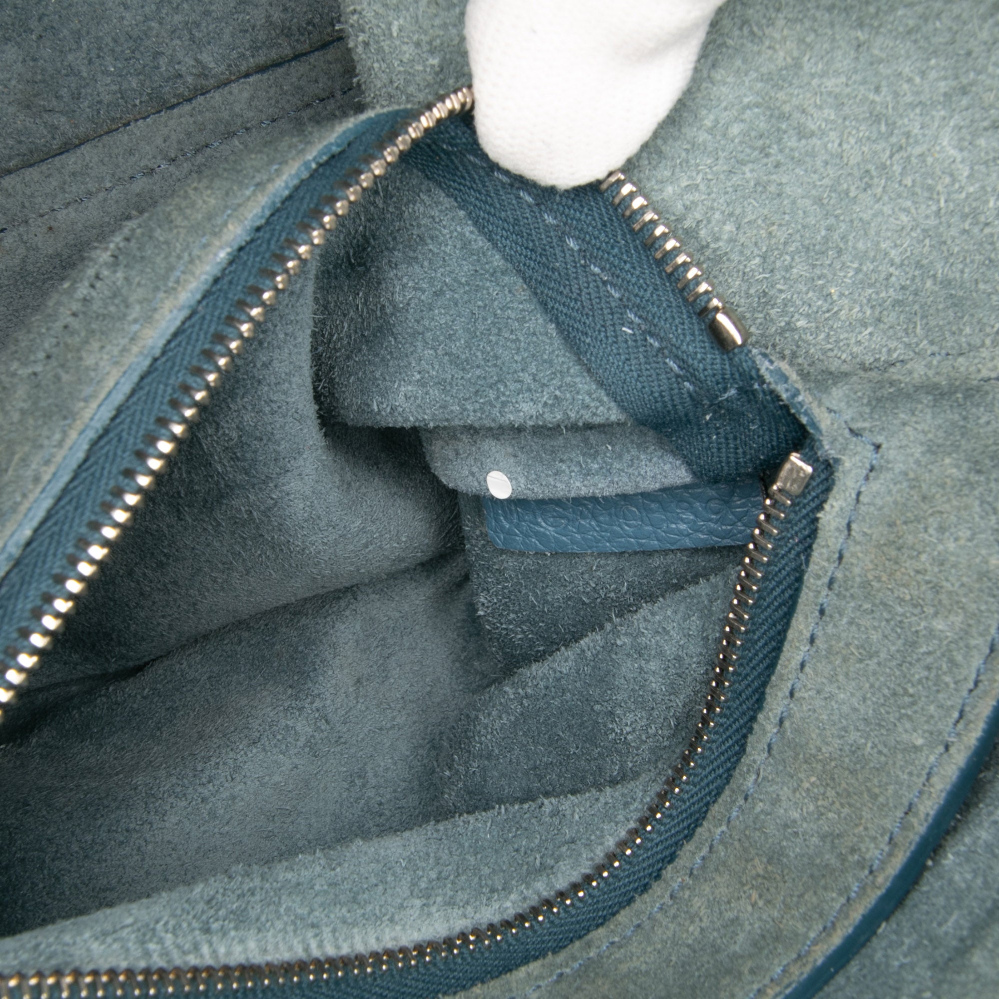 Small Soft Grained Calfskin Seau Sangle Bucket Bag