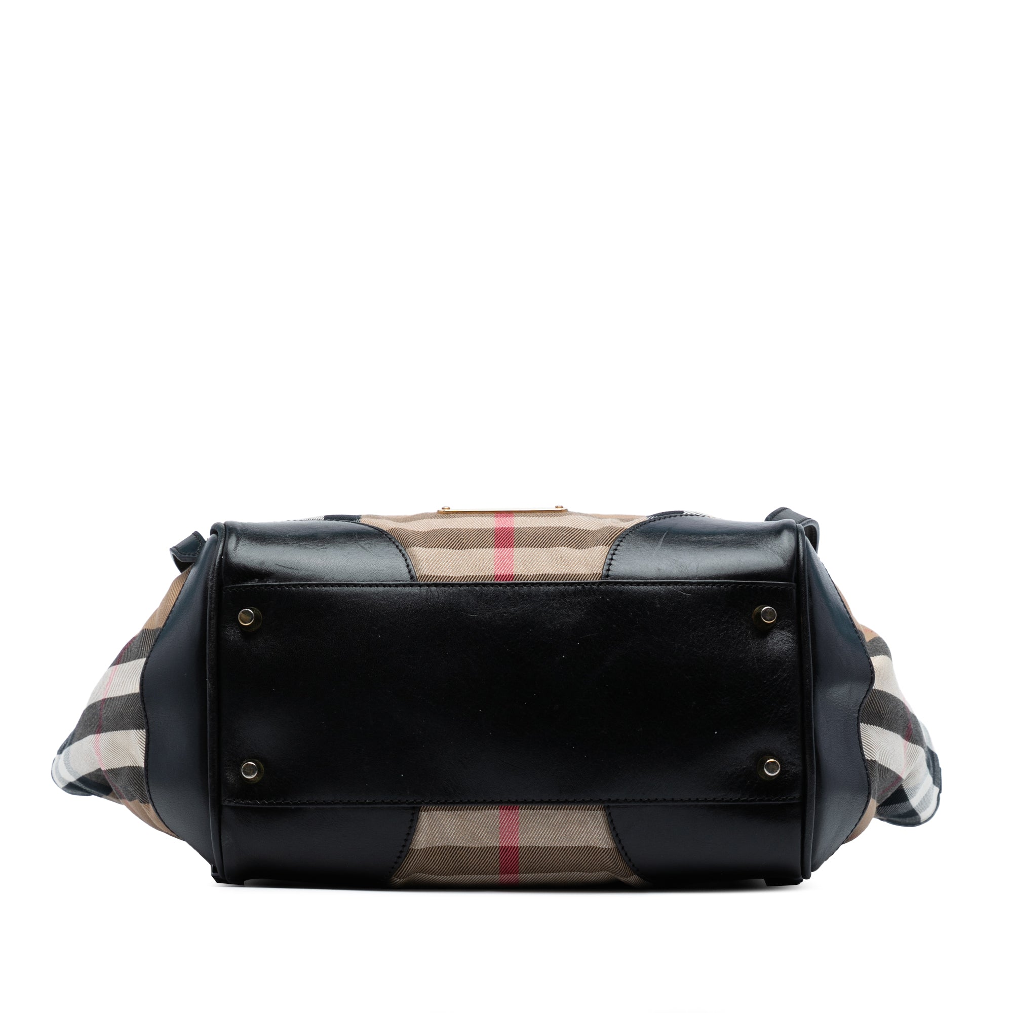 Small House Check Canvas Canterbury Tote