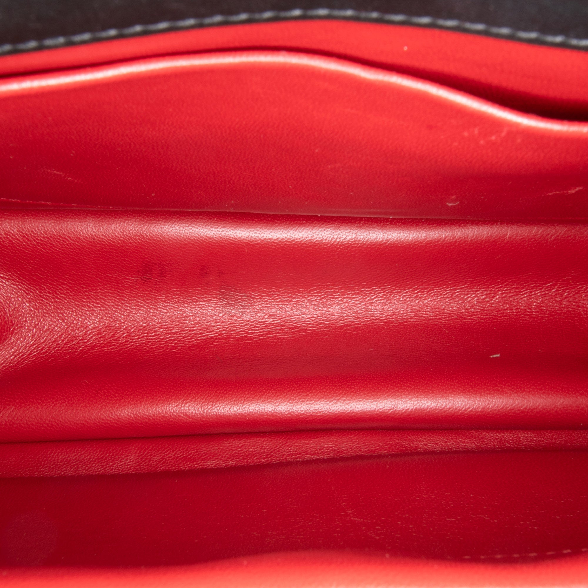 Soft Calf Grommet Lock Flap Chain Crossbody