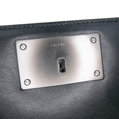 Soft Calf Grommet Lock Flap Chain Crossbody
