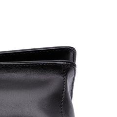 Soft Calf Grommet Lock Flap Chain Crossbody