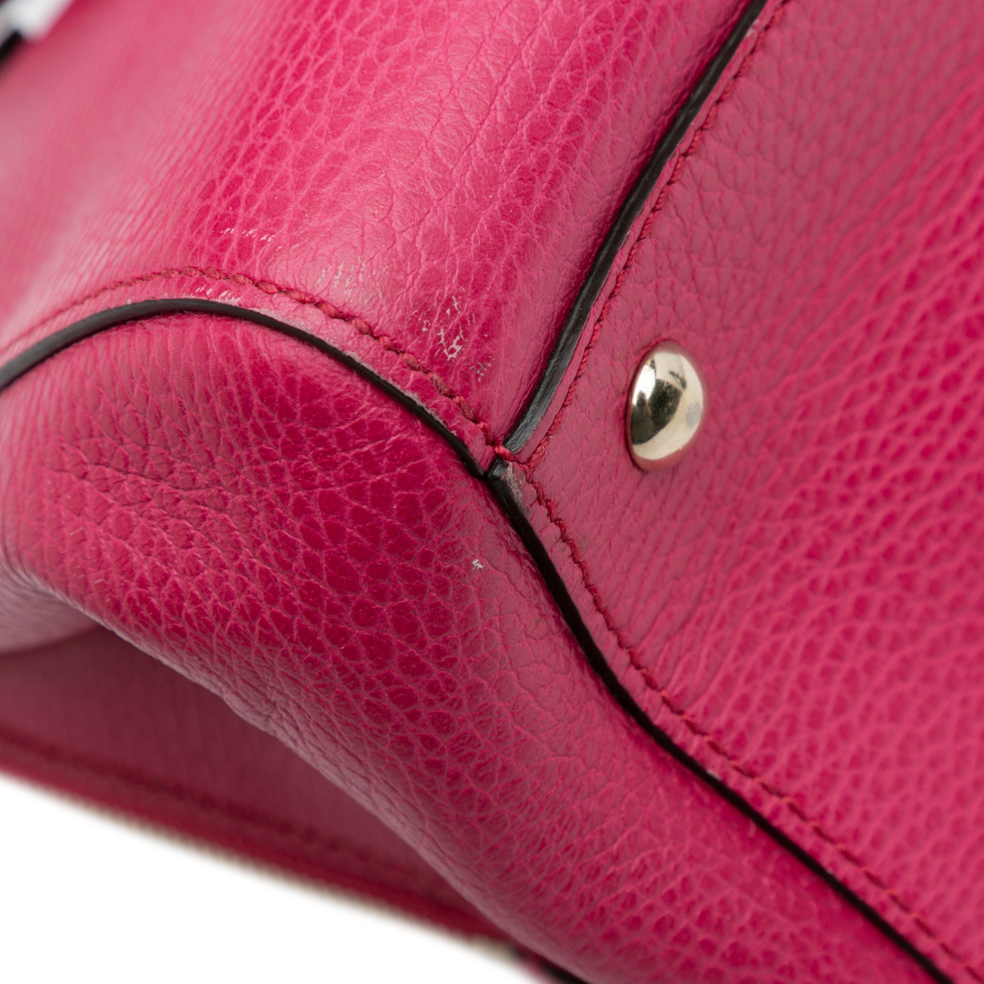 Calfskin Swing Top Handle Satchel