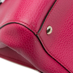 Calfskin Swing Top Handle Satchel