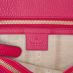 Calfskin Swing Top Handle Satchel