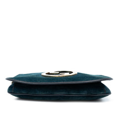 Small Suede Blondie Chain Satchel