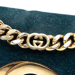 Small Suede Blondie Chain Satchel