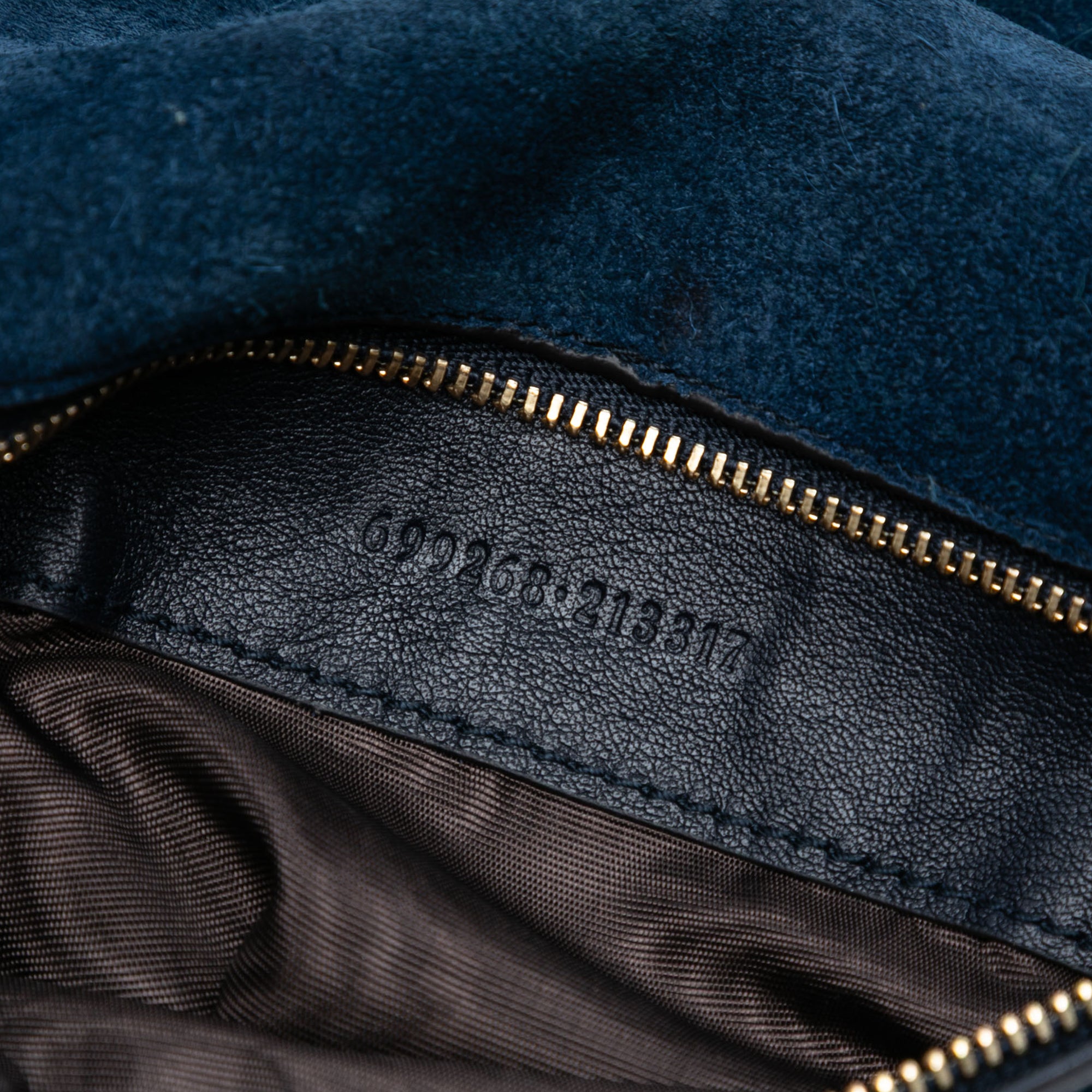 Small Suede Blondie Chain Satchel