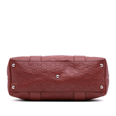 Guccissima Tender Bamboo Bar Tote