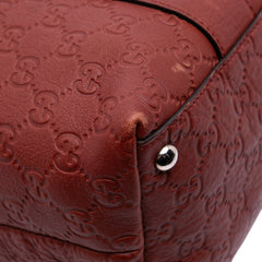 Guccissima Tender Bamboo Bar Tote