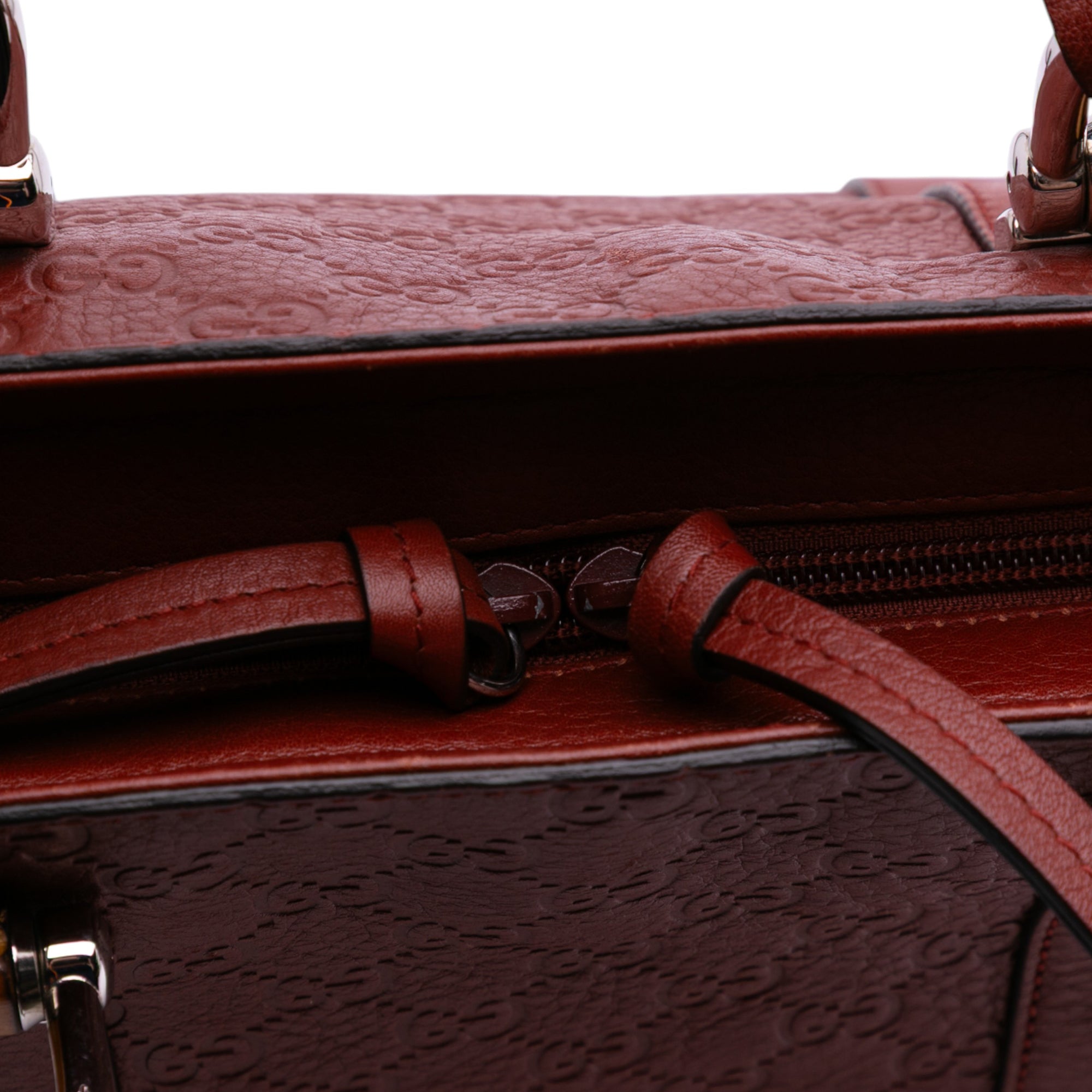 Guccissima Tender Bamboo Bar Tote
