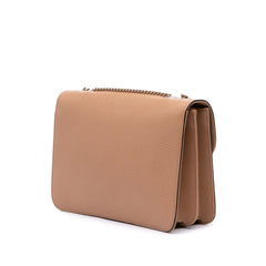 Medium Dollar Calfskin Interlocking G Crossbody