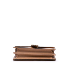 Medium Dollar Calfskin Interlocking G Crossbody
