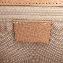 Medium Dollar Calfskin Interlocking G Crossbody