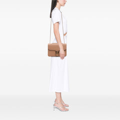 Medium Dollar Calfskin Interlocking G Crossbody