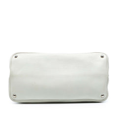 Large City Calf Double Satchel